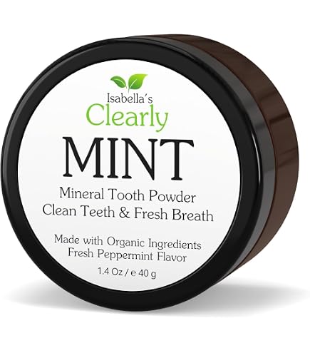 Isabella's Clearly SPICE, Natural Remineralizing Tooth Powder for